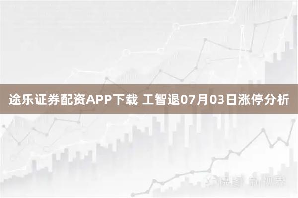 途乐证券配资APP下载 工智退07月03日涨停分析