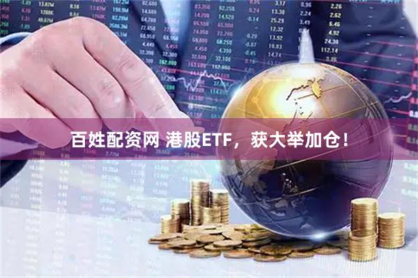 百姓配资网 港股ETF，获大举加仓！